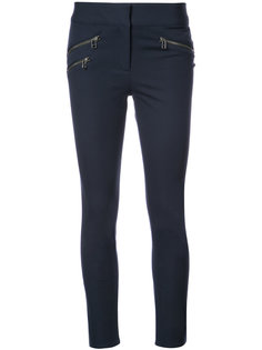 zip detail skinny trousers Veronica Beard