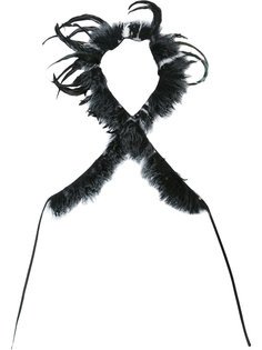 feather scarf  Ann Demeulemeester