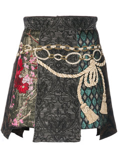 жаккардовая мини юбка Dolce &amp; Gabbana