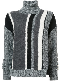 striped turtleneck sweater Yigal Azrouel