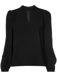 v slit blouse Co