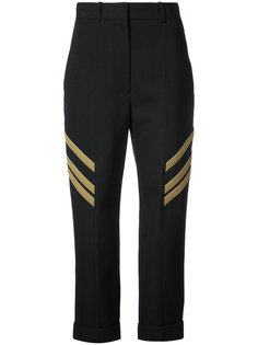 high waisted cropped trousers Vera Wang