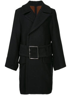 пальто  с поясом Maison Mihara Yasuhiro