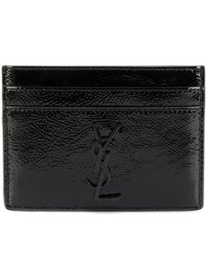 визитница с монограммой Saint Laurent