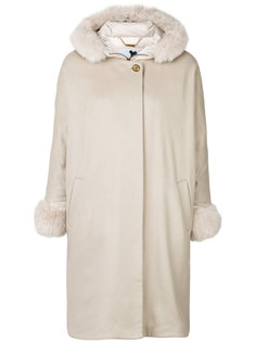 пуховик с панельным дизайном  Blumarine