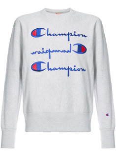 толстовка с принтом логотипа Champion