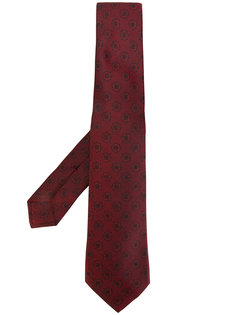 галстук с вышивкой Kiton