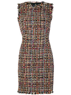 приталенное платье Wishing Tree Tweed Alexander McQueen