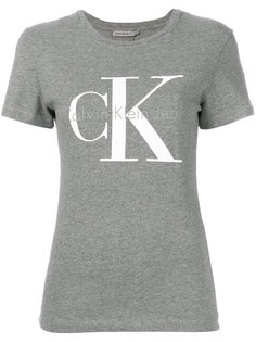 футболка с принтом логотипа Calvin Klein