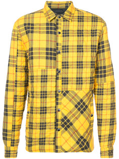 quilted plaid shirt jacket  Mostly Heard Rarely Seen