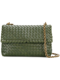 сумка с откидным клапаном с плетеным дизайном Bottega Veneta