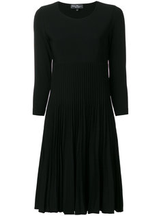 плиссированное платье  Salvatore Ferragamo