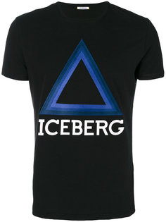 футболка с принтом логотипа Iceberg