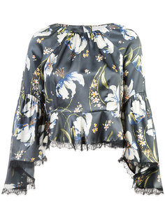 floral print blouse Cinq A Sept