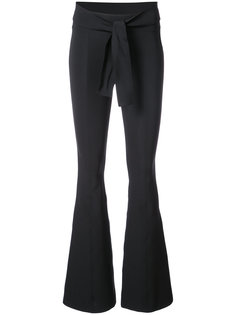расклешенные классические брюки Helmut Lang