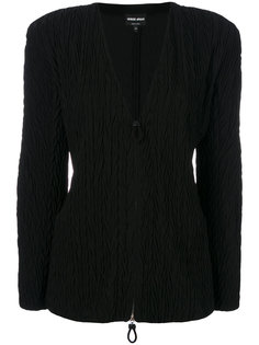 жакет с ребристой фактурой Giorgio Armani