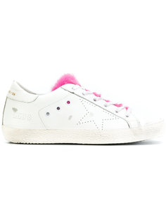 кроссовки Superstar с меховым язычком  Golden Goose Deluxe Brand