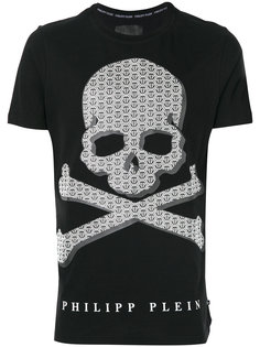 футболка с принтом с черепом Philipp Plein