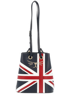 сумка Union Jack Feline Bucket Charlotte Olympia