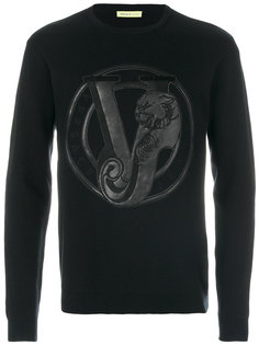 толстовка с принтом с логотипом Versace Jeans