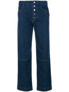 прямые укороченные джинсы  Stella McCartney