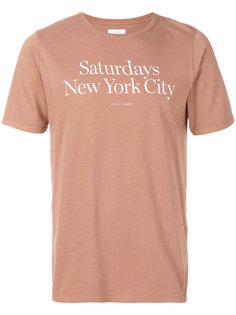 футболка Miller Saturdays Nyc