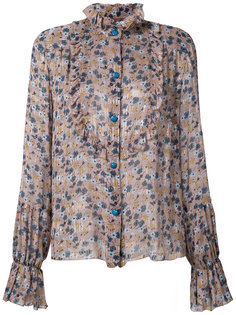 floral chiffon top Anna Sui