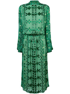 printed flared dress Pierre Balmain