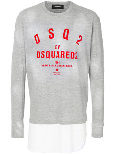 толстовка с логотипом Dsquared2