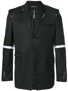 пиджак с полосками на рукавах Icosae