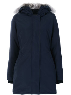 парка с отделкой из искусственного меха  Canada Goose