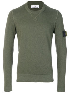 свитер с логотипом Stone Island
