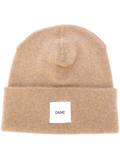 кашемировая вязаная шапка с логотипом Oamc