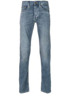 выбеленные джинсы Denham