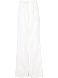 striped palazzo pants  Mugler