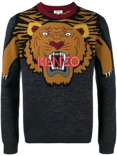 свитер с тигром Kenzo
