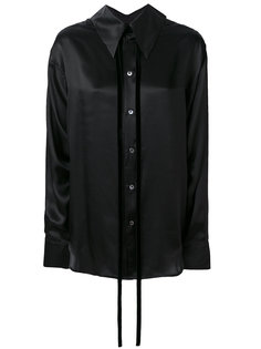 рубашка с заостренным воротником  Ann Demeulemeester
