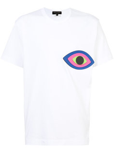 футболка с аппликацией глаза Comme Des Garçons Homme Plus