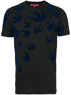 футболка с ласточками McQ Alexander McQueen