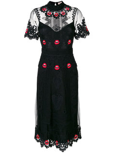 платье Leaf Midi Temperley London