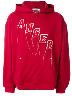 худи с вышивкой Anger Mr. Completely