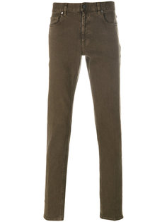 джинсы кроя слим Z Zegna