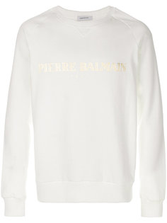 толстовка с принтом-логотипом Pierre Balmain