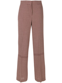 расклешенные брюки в ломаную клетку Paul Smith