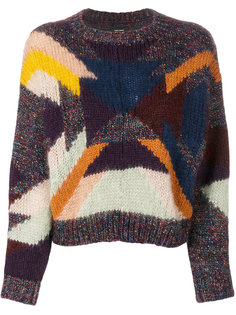джемпер с узором интарсия Cadelia Isabel Marant