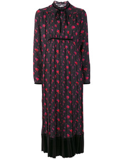 платье с длинными рукавами с цветочным принтом  McQ Alexander McQueen