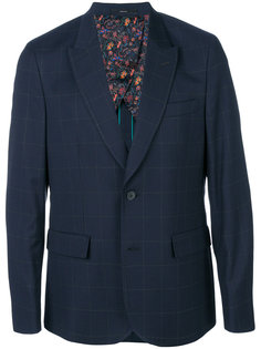 пиджак в клетку Paul Smith