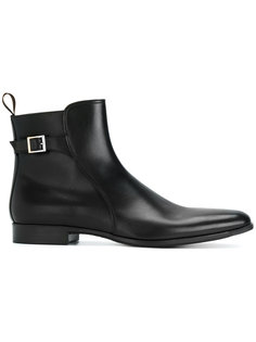 сапоги по щиколотку с пряжками Santoni