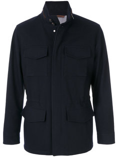 куртка в стиле милитари Ermenegildo Zegna