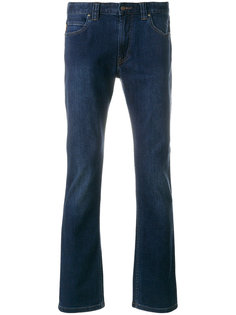 джинсы средней посадки кроя слим Armani Jeans